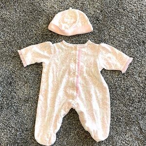 Little me coming home outfit and hat